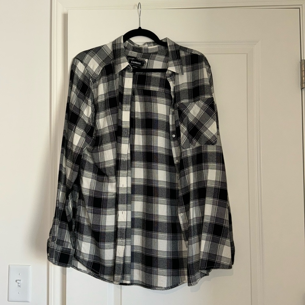 Express boyfriend flannel